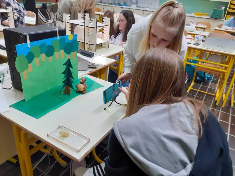 Delavnica za nadarjene – ustvarjanje animiranih filmov