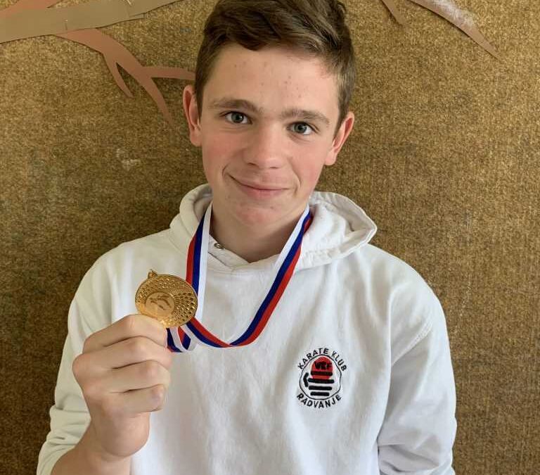 Ponoven uspeh našega učenca v karateju