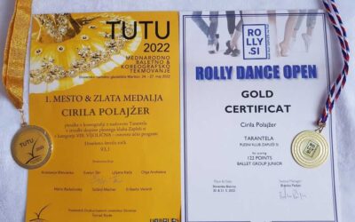 Uspeh naše učenke v baletu