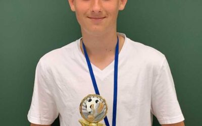 Uspeh učenca 7. razreda na nogometnem tekmovanju