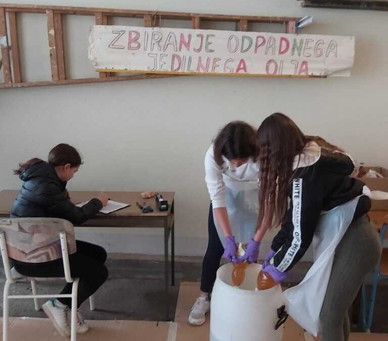 Rezultati zbiralne akcije odpadnega jedilnega olja