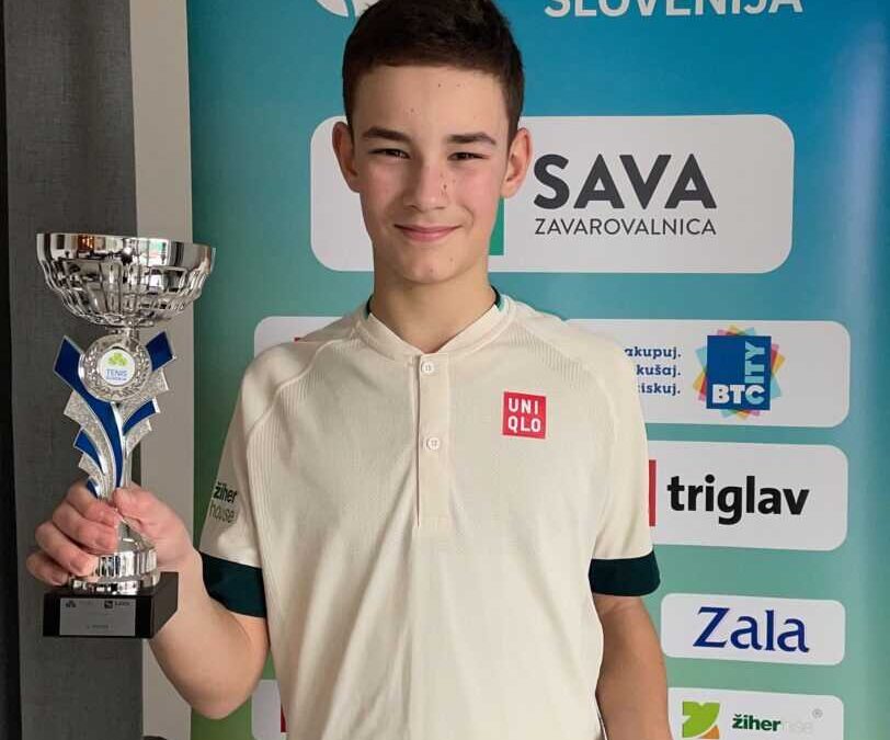 Uspeh našega učenca v tenisu
