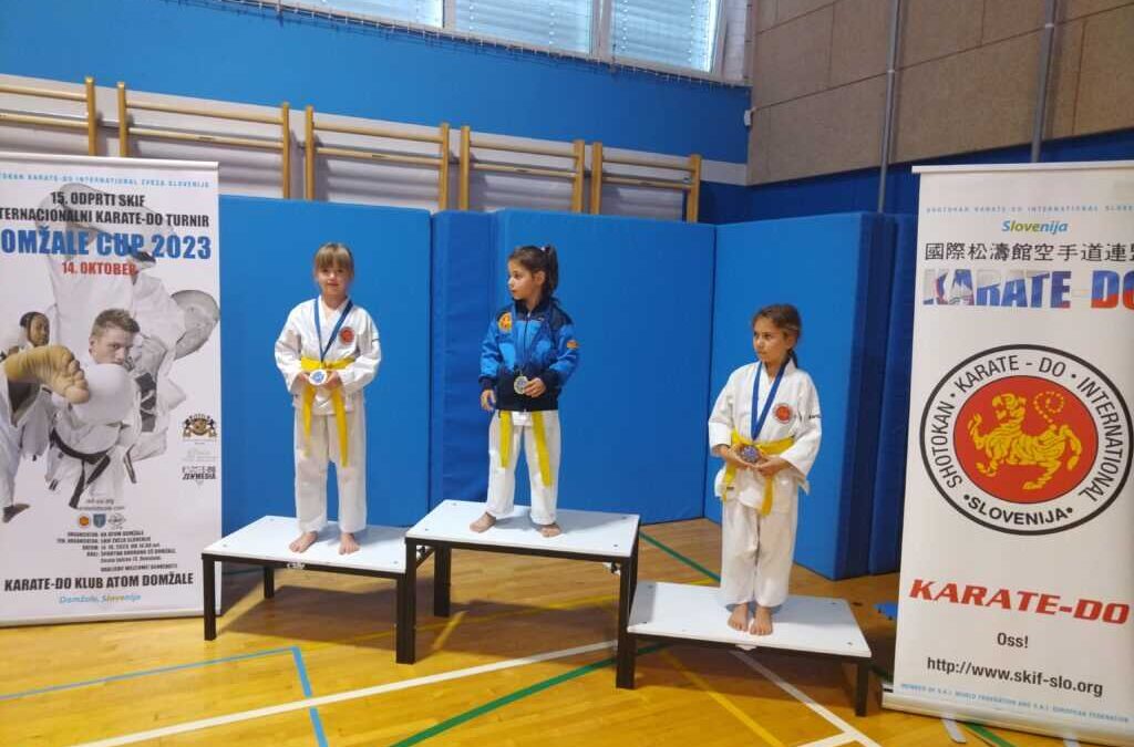 Uspeh na turnirju v Domžalah