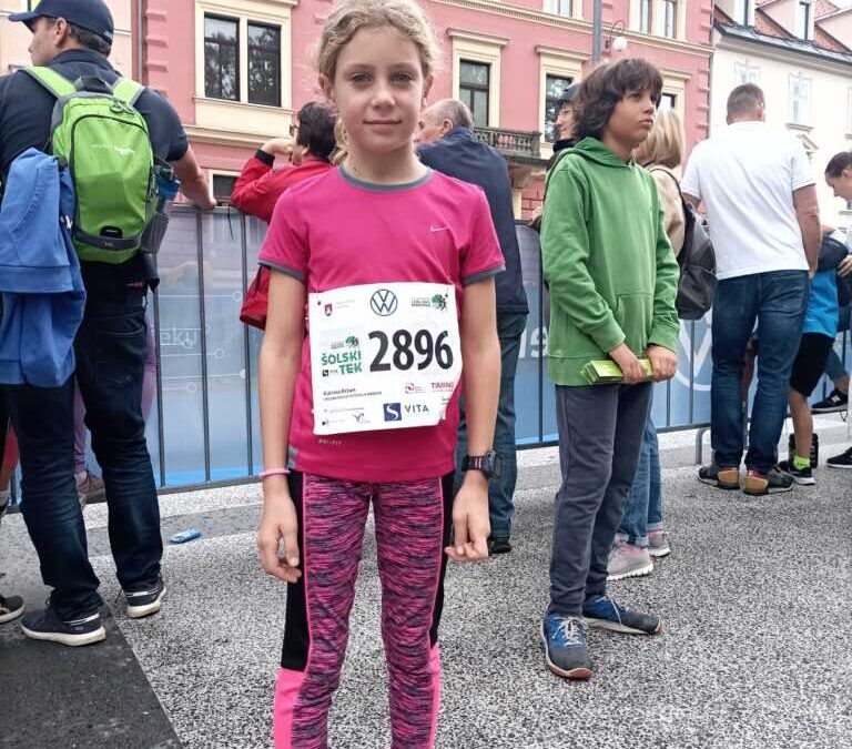 Nastop naših učenk na ljubljanskem maratonu