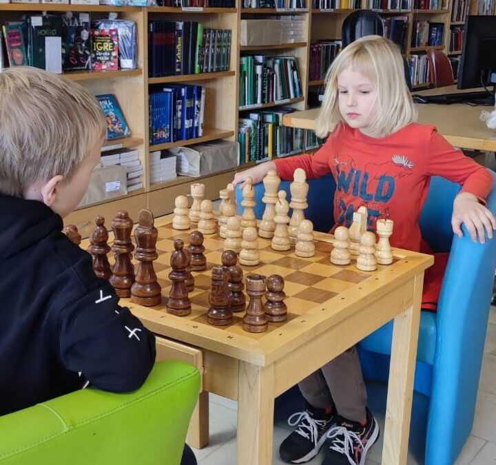 Visiting the library