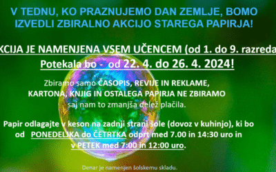 Zbiralna akcija starega papirja