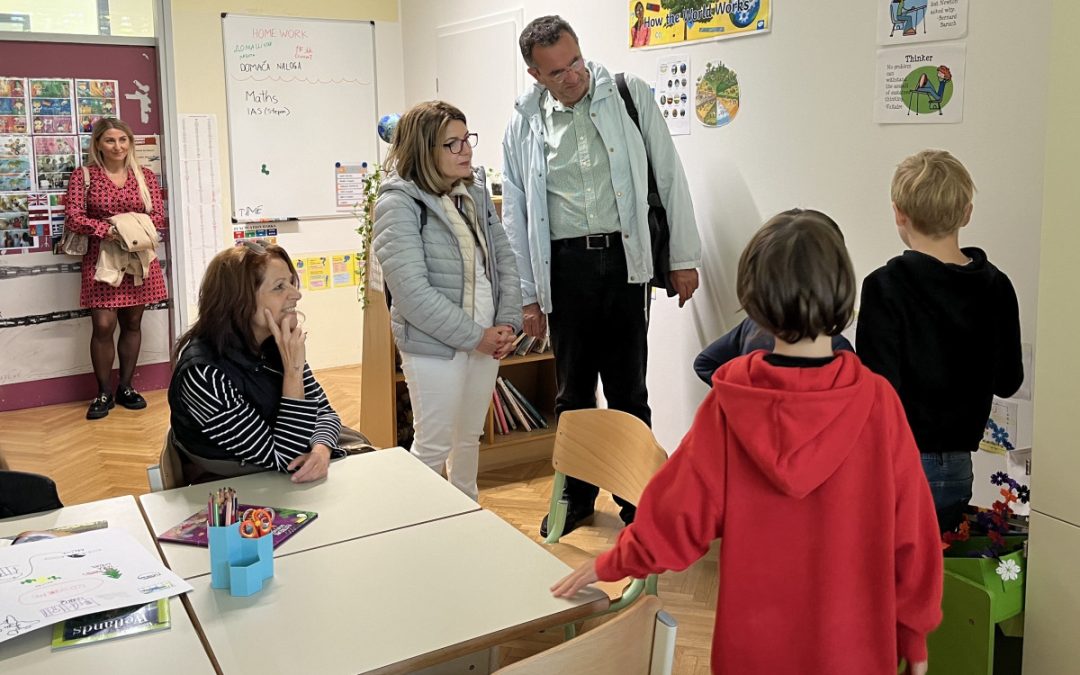 Greek Teachers visiting our school