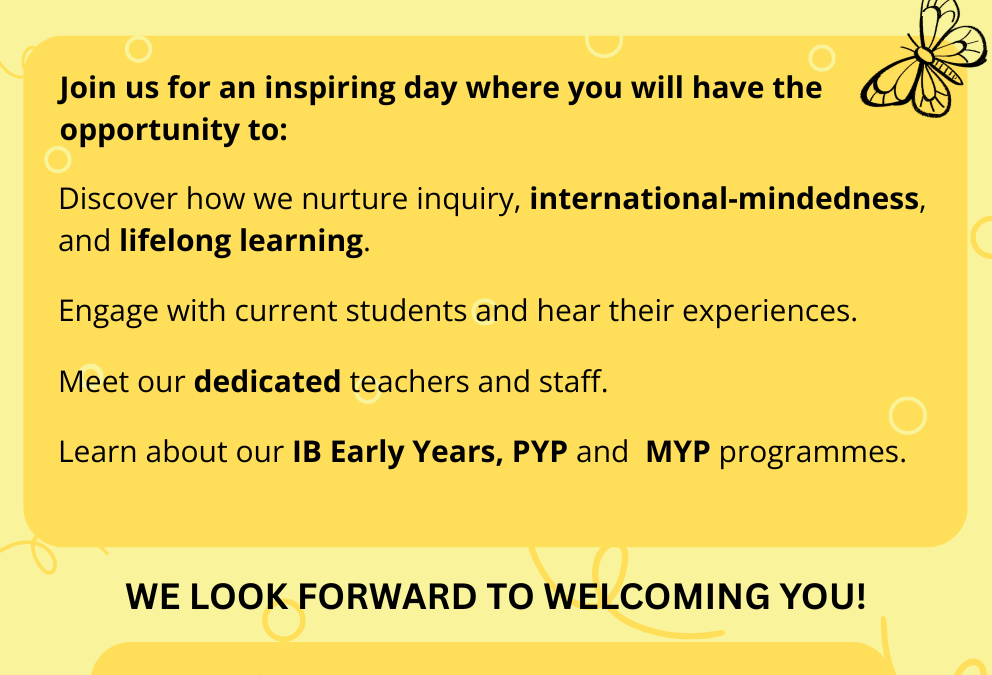 Join Us for Our Open Day!